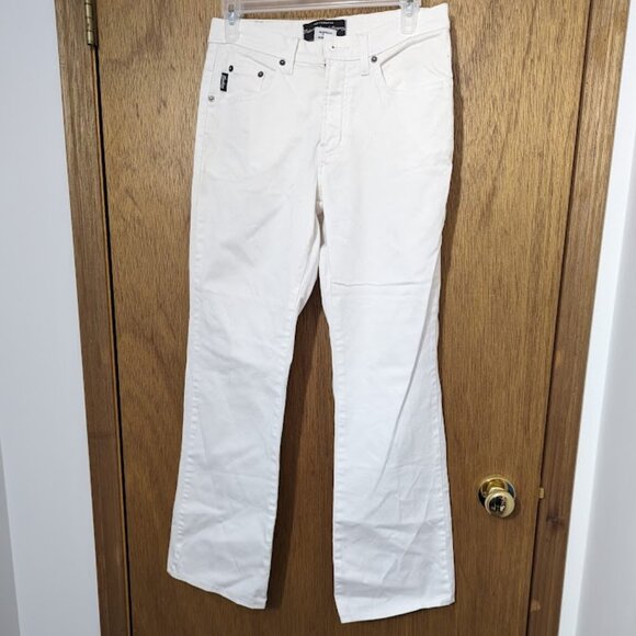 Indian Motorcycle W29 X 30L Straight Leg Relaxed Fit Jeans Pants White - Picture 1 of 5